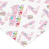 ハッピーバースデーテーブルクロ祝スピンク テーブルクロス (アングル)