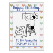 ハッピーバースデーディスプレイアーティスト (正面)