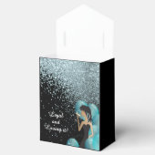 ハッピーバースデーディバガール | DIY名 |ターコイズ フェイバーボックス (オープン)