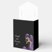 ハッピーバースデーディバガール | DIY名 |紫 フェイバーボックス (オープン)