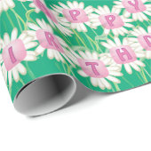 ハッピーバースデーデイジーガーデンデザイン ラッピングペーパー (ロールコーナー)