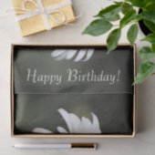 ハッピーバースデーデイジー組織 薄葉紙 (ギフト)