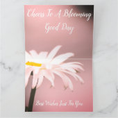 ハッピーバースデーデイジー カード (内部)