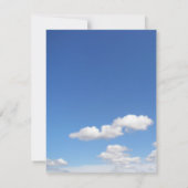 ハッピーバースデーデイジー 招待状 (裏面)