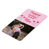 ハッピーバースデーデイママモゾウ写真磁石 マグネット (左側)