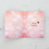 ハッピーバースデーデザイングリーティングカード カード (内部)