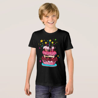 ハッピーバースデーデザイン トライブレンドＴシャツ