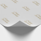 ハッピーバースデーデザイン ラッピングペーパー (角)