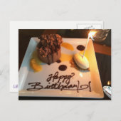 ハッピーバースデーデザート ポストカード (正面/裏面)