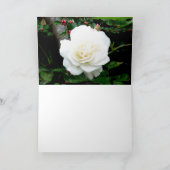 ハッピーバースデートゥマイビューティフルワイフバラ カード (内部)