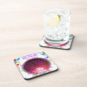 ハッピーバースデートゥユーアートプリント コースター (右側)