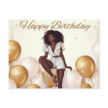 ハッピーバースデートゥーザメラニンシスタブラッククイーン