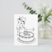 ハッピーバースデートドラー ポストカード (スタンド正面)