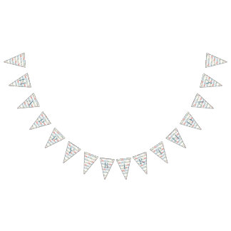 ハッピーバースデートラクタバナー バンティングフラッグ