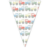 ハッピーバースデートラクタバナー バンティングフラッグ (第1の旗)