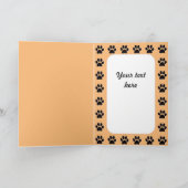 ハッピーバースデートリカラーコルギ カード (内部)