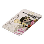 ハッピーバースデートレーラブレーザースチームパンクヴィンテージ マグネット (左側)