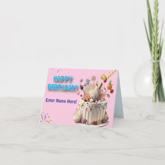 ハッピーバースデートースト シーズンカード