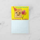 ハッピーバースデートースト シーズンカード (内部)