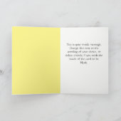 ハッピーバースデードクターカードで個人設定可能 カード (内部)