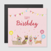 ハッピーバースデードッグパーティー (正面/裏面)