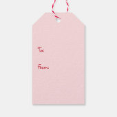 ハッピーバースデードッグパーティー ギフトタグ (裏面)