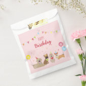 ハッピーバースデードッグパーティー フェイバーバッグ (封をした状態)