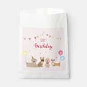 ハッピーバースデードッグパーティー フェイバーバッグ (正面)