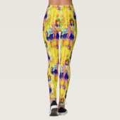 ハッピーバースデードナルドのトランプのレギンス レギンス (裏面)