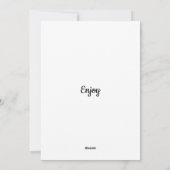 ハッピーバースデードロシー シーズンカード (裏面)