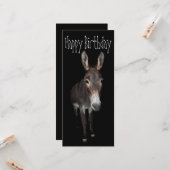 ハッピーバースデードンキー カード (正面/裏面インサイチュ)