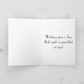 ハッピーバースデードータースイートキャット カード (内部)