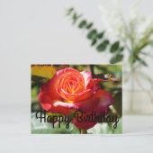 ハッピーバースデード来リームトゥルバラ#2はがき ポストカード (スタンド正面)