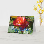 ハッピーバースデード来リームトゥルバラ#2カード カード (黄色い花)