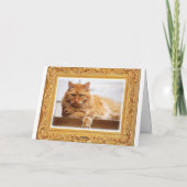 ハッピーバースデーナショナル猫デイカード カード (裏面)