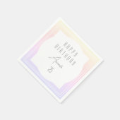 ハッピーバースデーナプキンズHAMbyWG スタンダードカクテルナプキン (角)