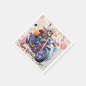 ハッピーバースデーナプキン スタンダードカクテルナプキン (角)