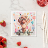 ハッピーバースデーナプキン スタンダードカクテルナプキン (インサイチュ)