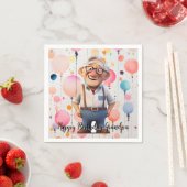 ハッピーバースデーナプキン スタンダードカクテルナプキン (インサイチュ)