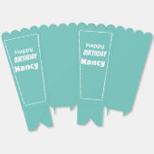 ハッピーバースデーナンシー編集可能 フェイバーボックス (見開き)