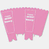 ハッピーバースデーナンシー編集可能 フェイバーボックス (見開き)