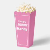 ハッピーバースデーナンシー編集可能 フェイバーボックス (はじけた状態)