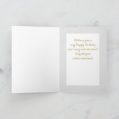 ハッピーバースデーナースグリーティングカード シーズンカード (内部)