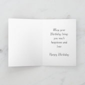 ハッピーバースデーニュースの80年代80s 1984生年 カード (内部)