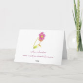 ハッピーバースデーネバダデザートランドスケープ カード (裏面)