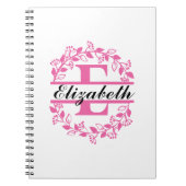 ハッピーバースデーノカスタマイズートブック ノートブック (正面)