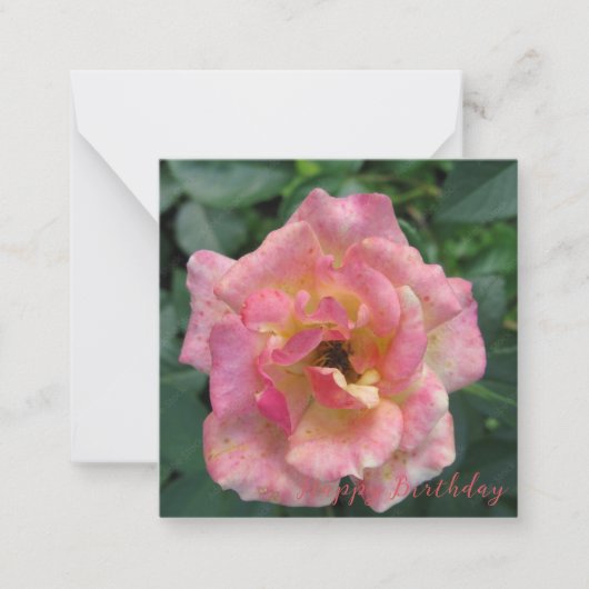 ハッピーバースデーノートカード ノートカード (正面)