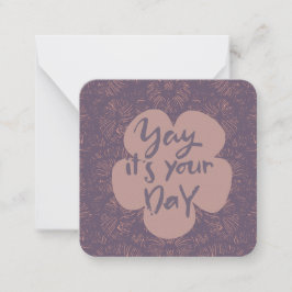 ハッピーバースデーノートカード ノートカード