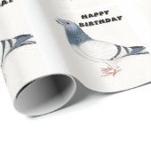 ハッピーバースデーハト包装紙 ラッピングペーパー (ロールコーナー)