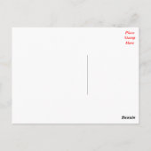 ハッピーバースデーハバニーズ子犬はがき ポストカード (裏面)